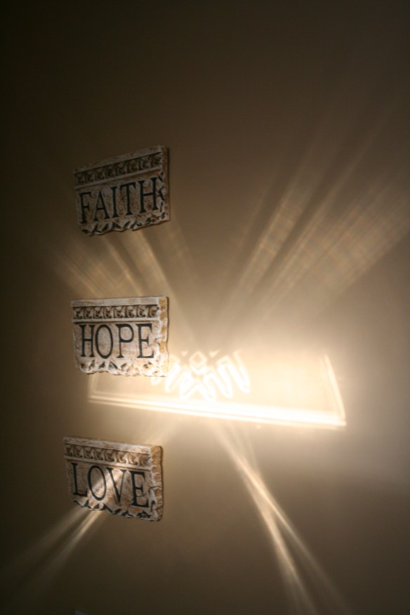 Faith, Hope, Love & Sunbeam 1-30-12